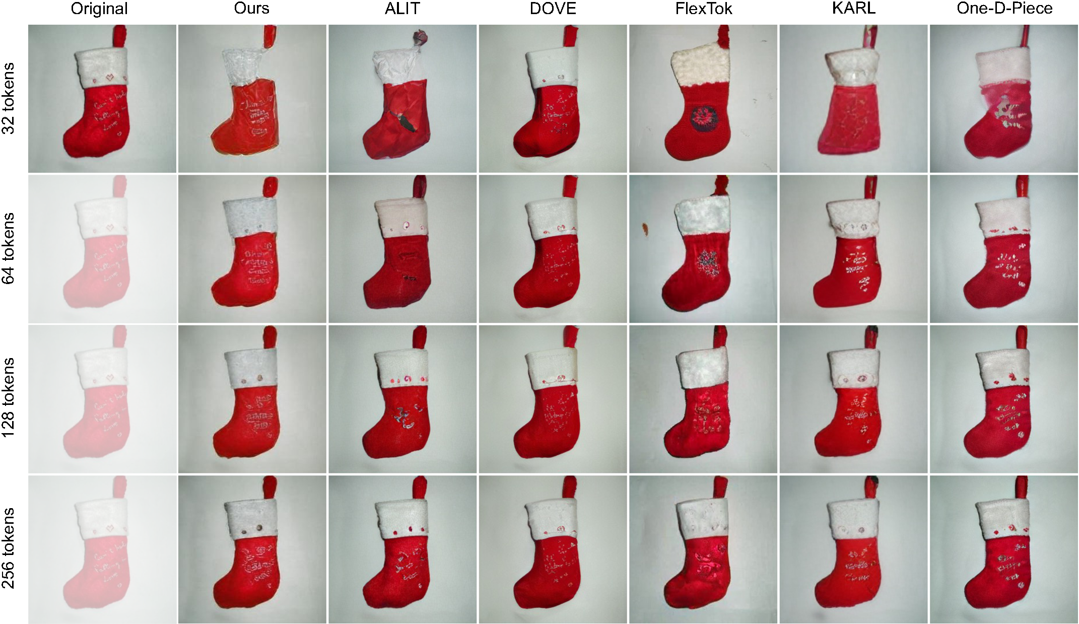 Christmas stocking: text and vibrant colours